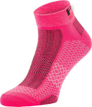 R2 Easy Fietssokken Roze/Zwart M (39 - 42)