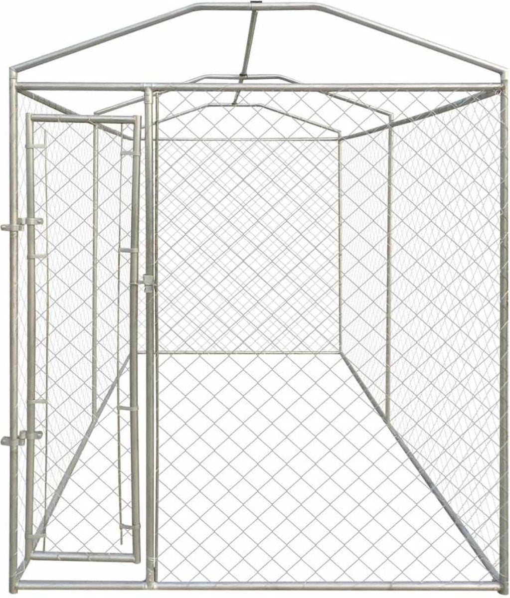 Medina Hondenkennel voor buiten met dak 4x2x2