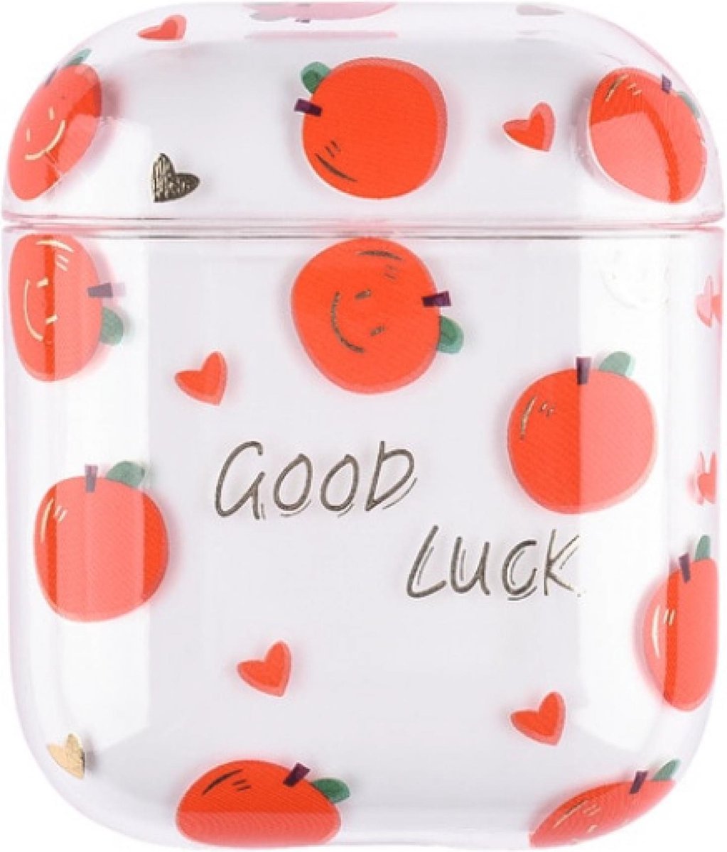 Hidzo Hoes Voor Apple's Airpods - Good Luck - Appels