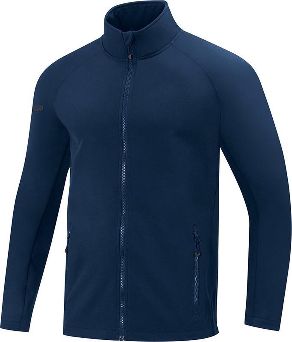 Jako Team Dames Softshell Jas - Softshelljassen  - blauw donker - 44