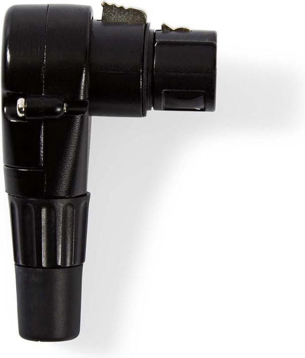XLR-Connector | XLR 3-pins female haaks | Zwart