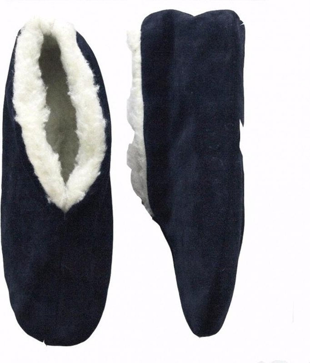 Bernardino - Spaanse Sloffen - Pantoffels Kinderen - Blauw - Maat 30