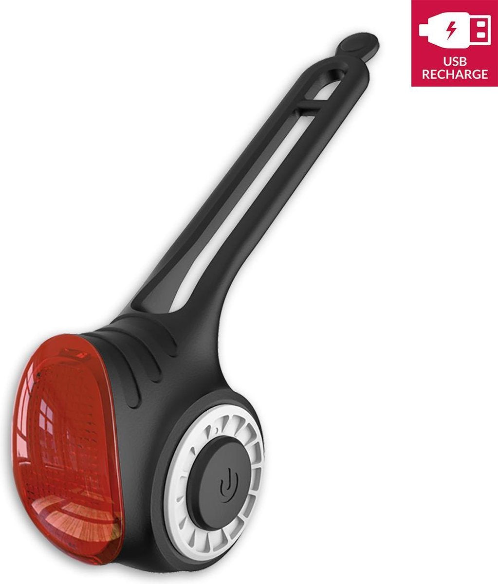 Meilan Voorlicht City Usb Oplaadbaar 60 Lux Zwart