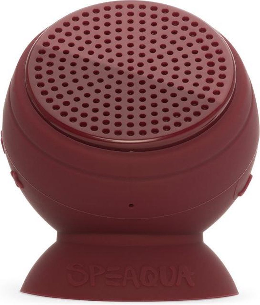 THE BARNACLE Urchin Red functioneel waterdichte luidspreker