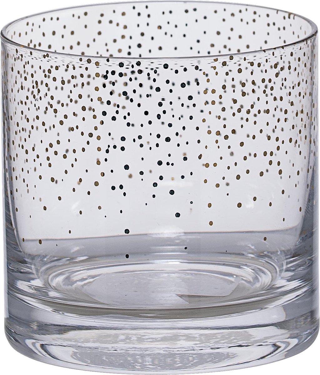 waterglas Gold dots - Bloomingville