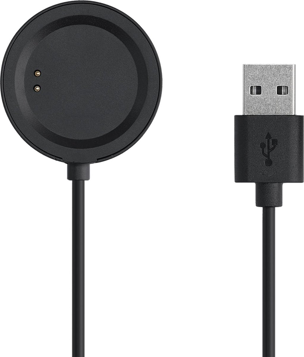 kwmobile USB-oplaadkabel voor OnePlus Smart Watch - kabel voor fitnesstracker - zwart