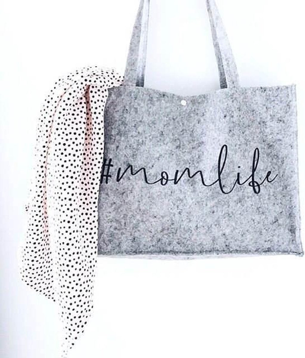 Shopper Momlife - Grijs