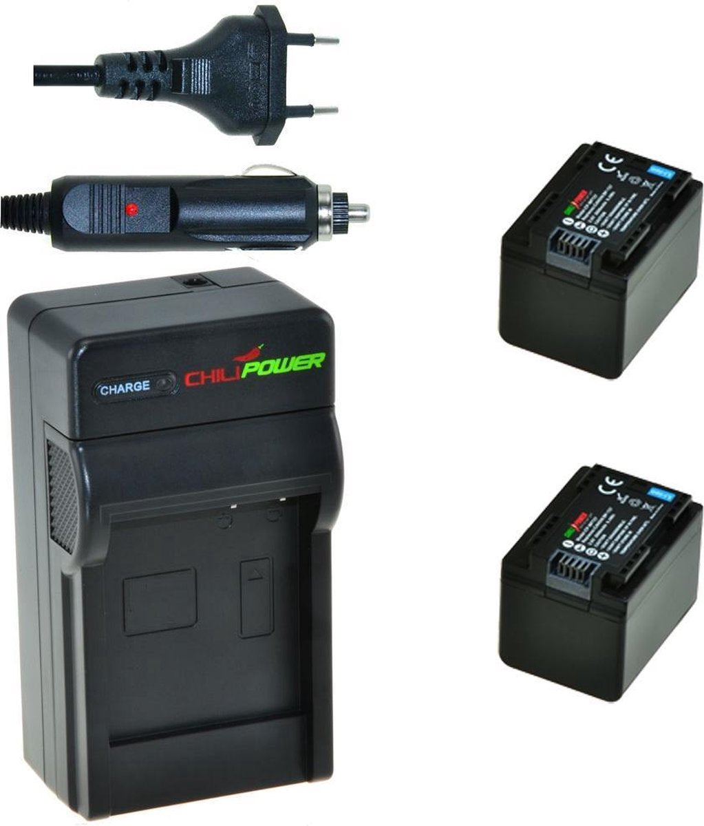 ChiliPower BP-727 Canon Kit - Camera Batterij Set