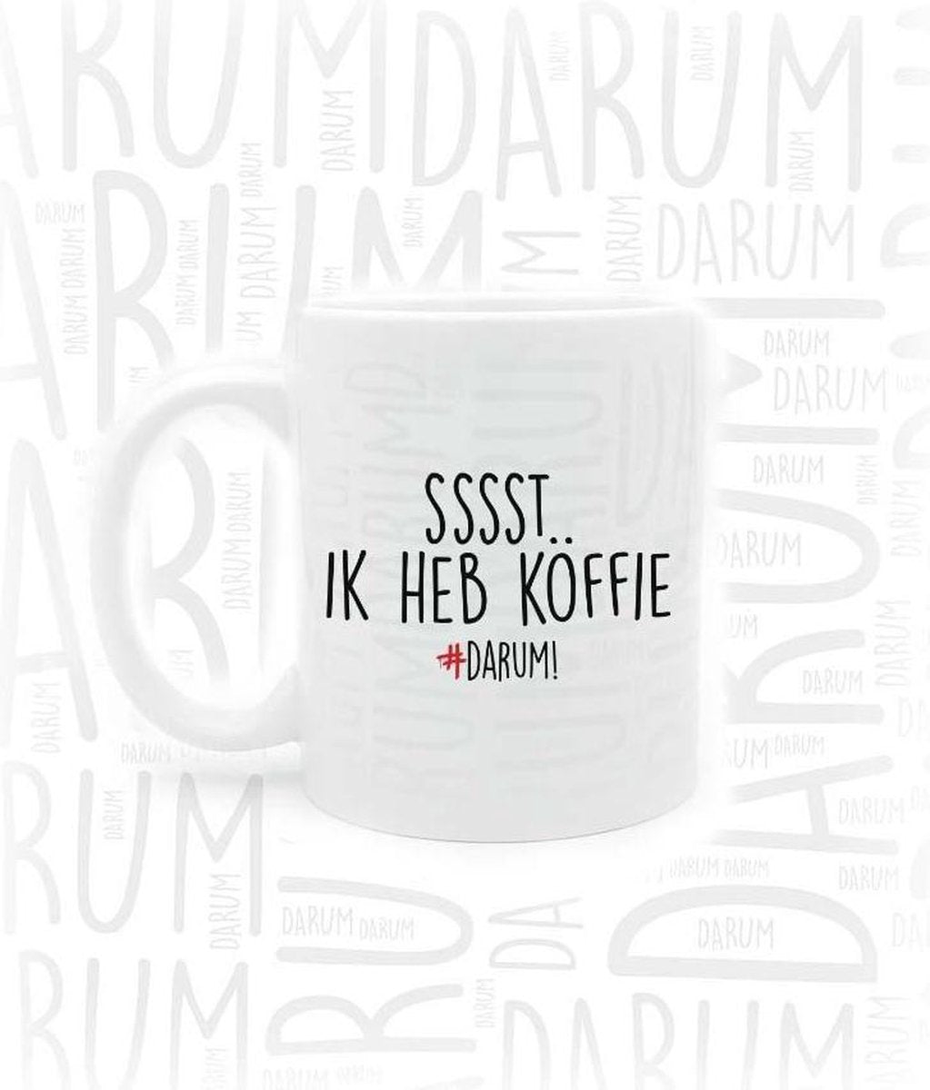 #DARUM! Koffiemok - Sssst ik heb koffie