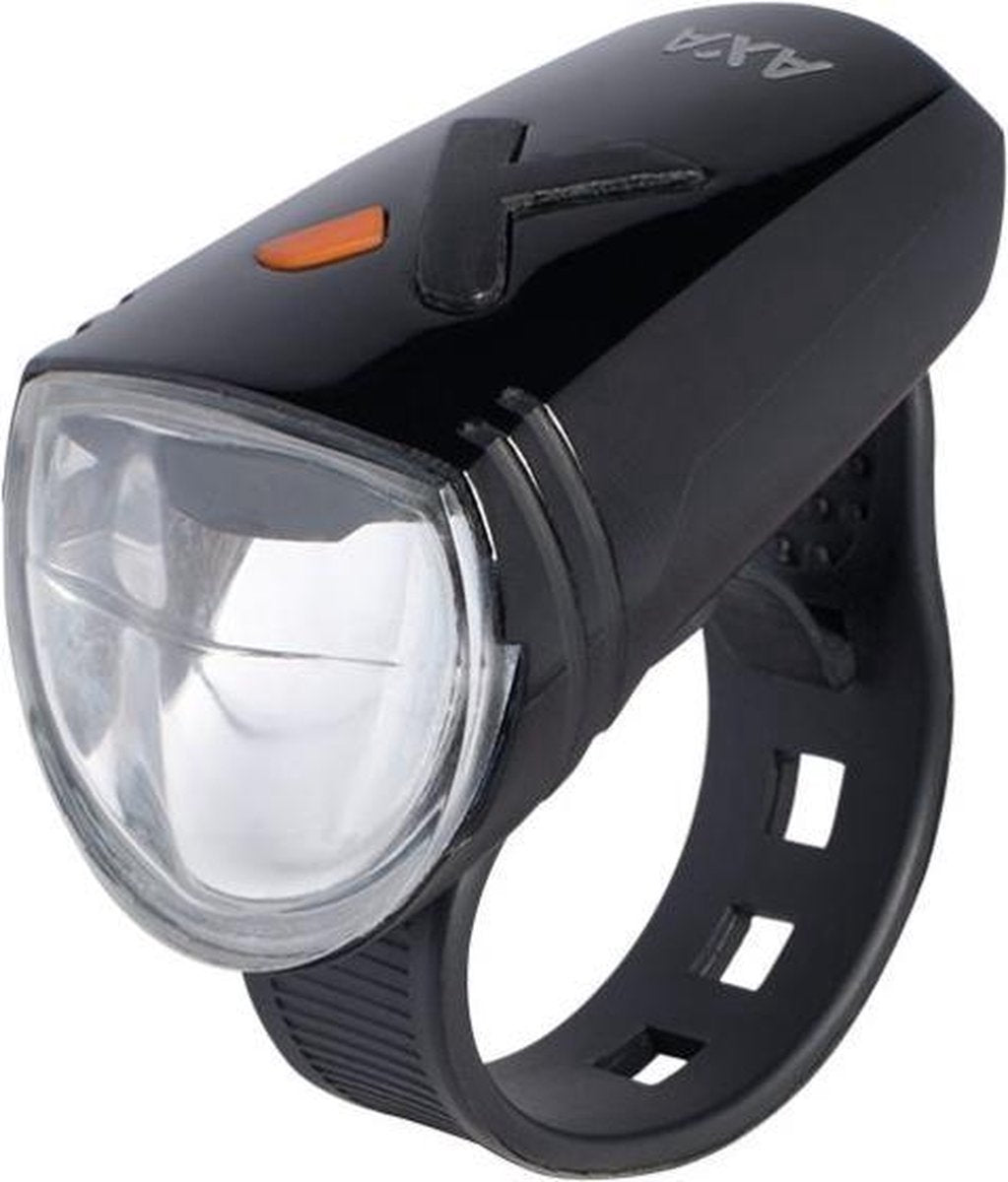 Axa Greenline 8 LUX - Koplamp - USB - Zwart