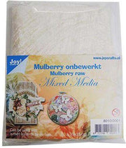 Joy!Crafts / Mulberry Onbewerkt voor Mixed Media ong. 35x35 cm / Natuurlijke vezels
