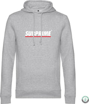 Subprime - Heren Hoodies Hoodie Stripe Grey - Grijs - Maat S