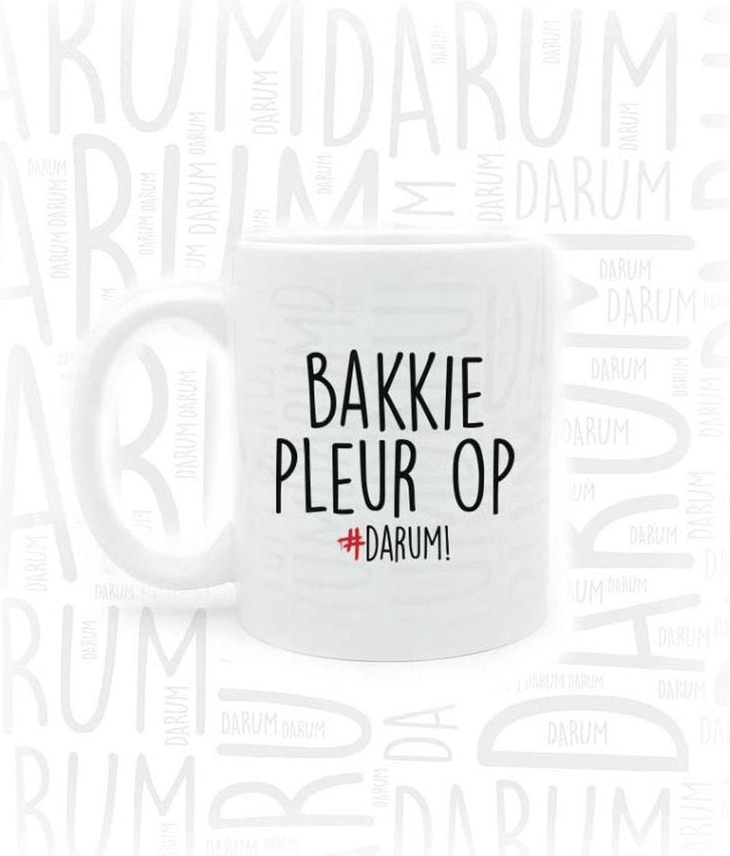 #DARUM! Koffiemok - Bakkie Pleur op