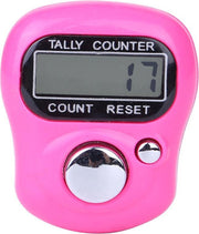 Firsttee - Digitale Scoreteller - Roze - Compact - Teller - Personenteller - Handteller - Tally counter - Slagenteller – Golf accessoires –  Sport - Training - Cadeau - Golftrainingsmateriaal - Trolley  - Mat afslaan - Tees - Net - Golfset - Trolley