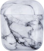 YPCd® Apple AirPods Hoesje - Wit - Marmer Hard Case