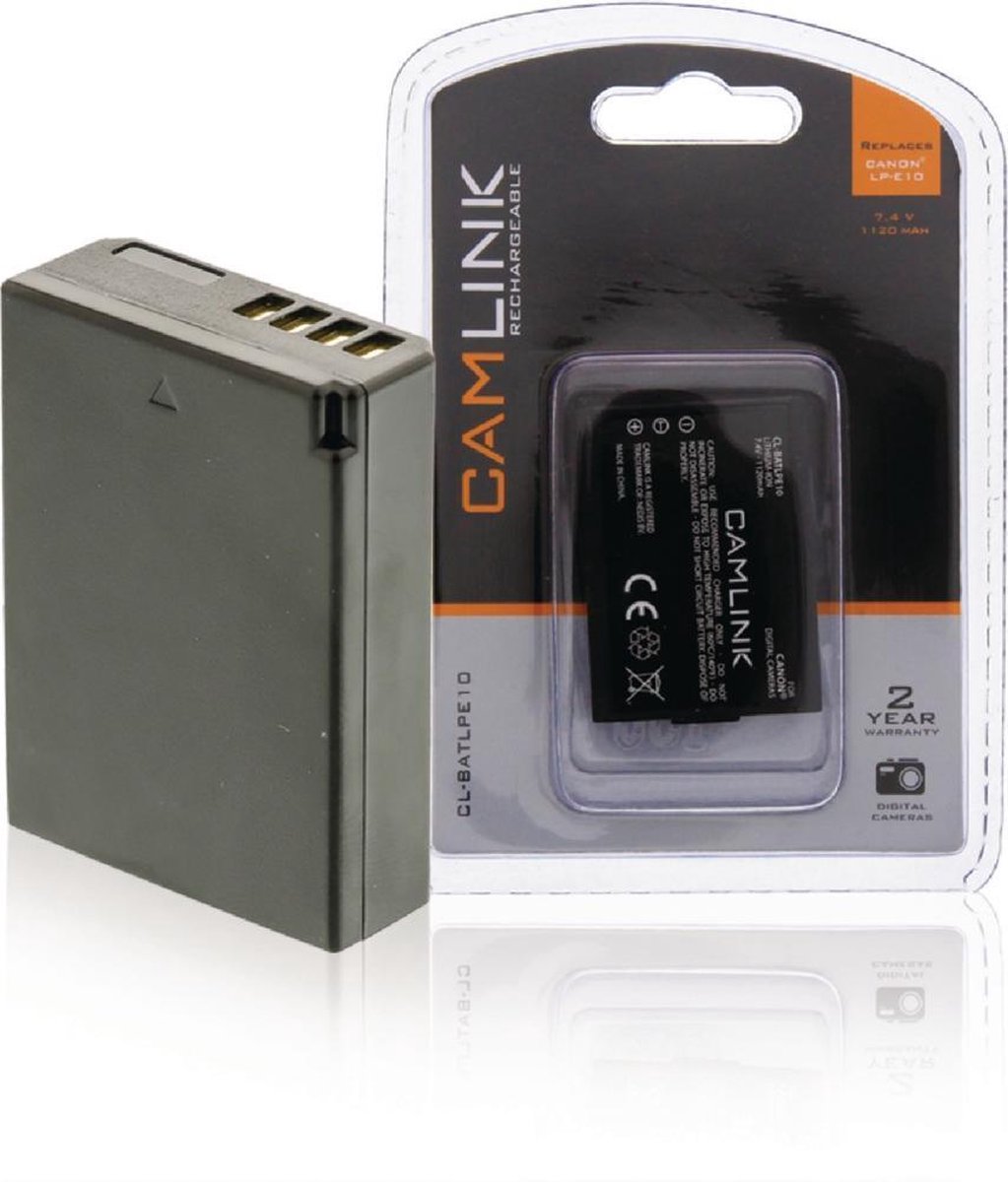 CamLink CL-BATLPE1 Lithium-Ion (Li-Ion) 1120 mAh