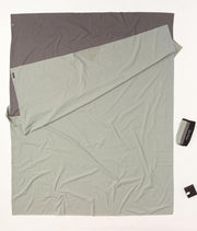 Cocoon Travelsheet D katoen - lakenzakken - khaki