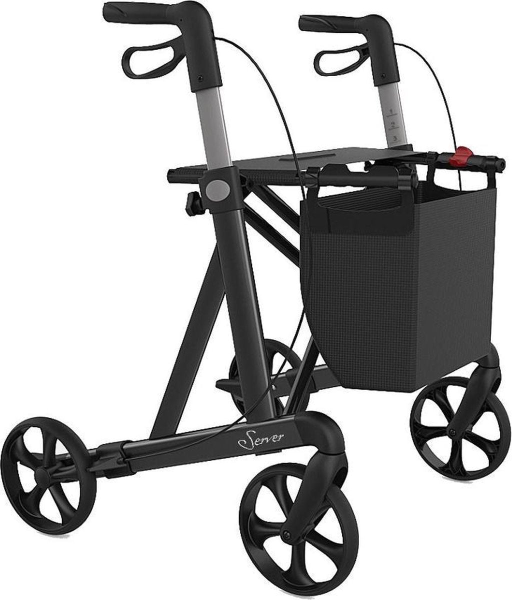 Server HD Lichtgewicht Rollator - Standaard banden