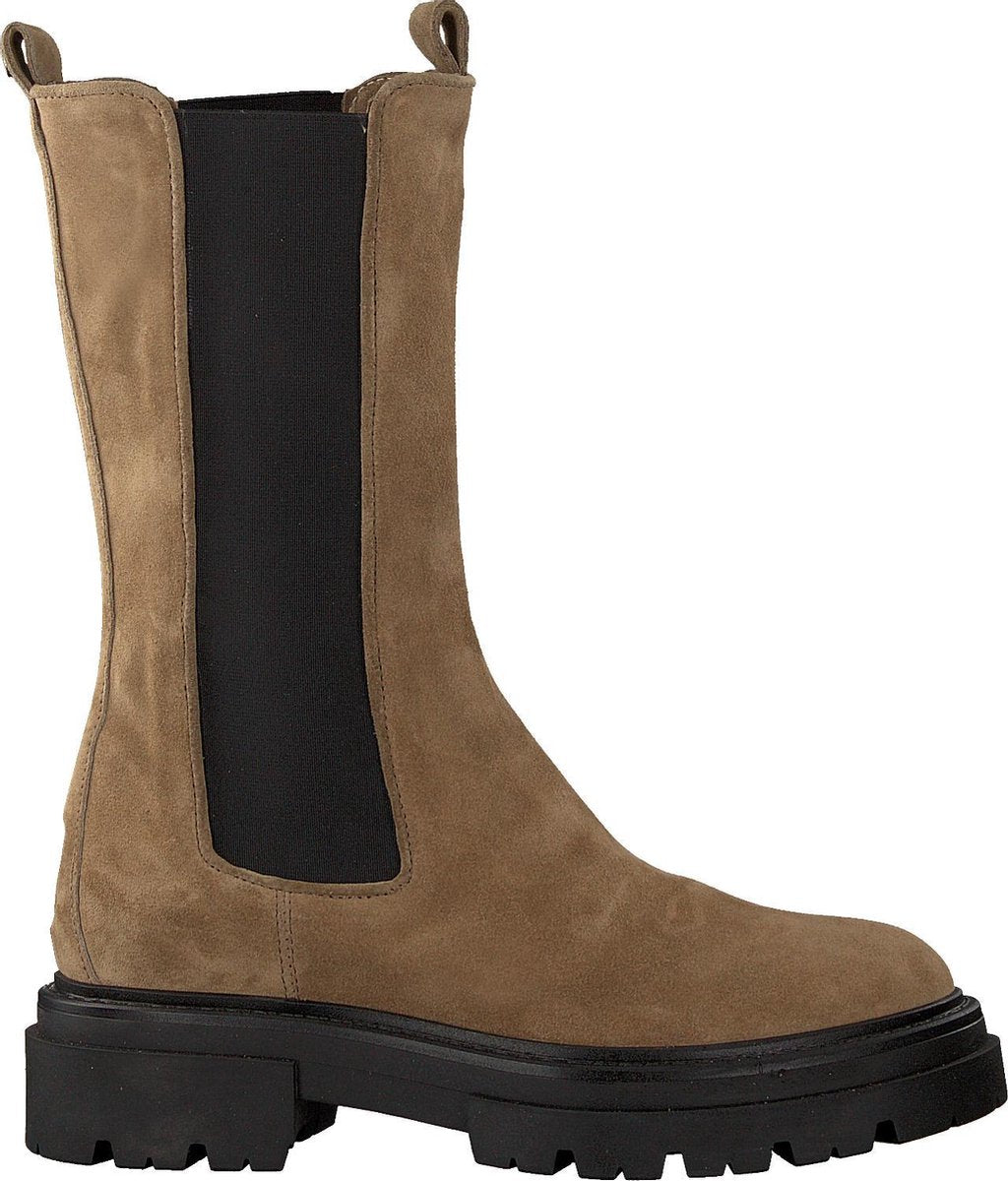 Notre-V 01-611 Chelsea boots - Enkellaarsjes - Dames - Camel - Maat 38