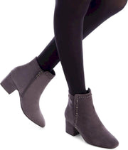Xti - Enkel laarzen - Vrouw - 35111 - darkgray