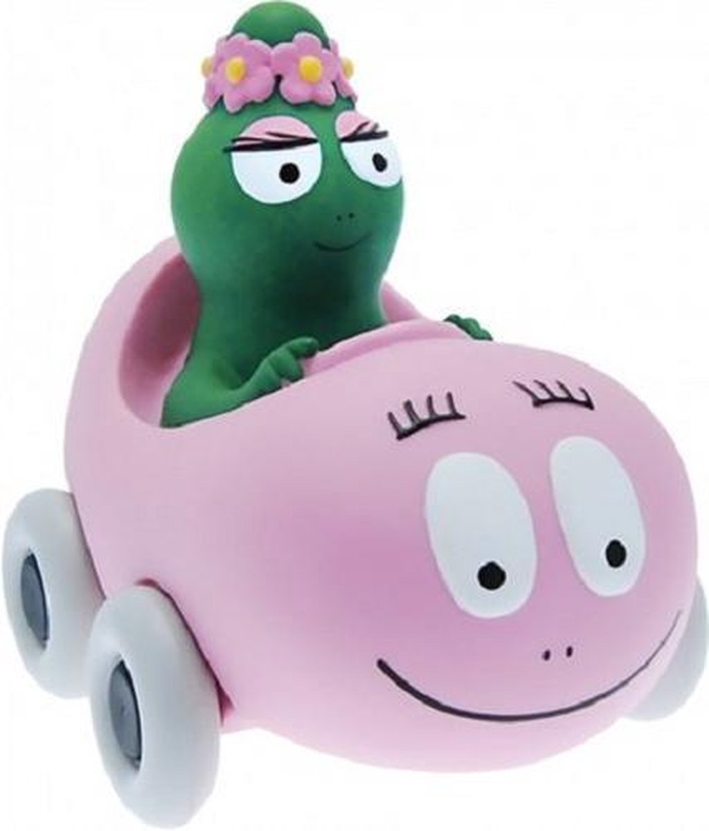 Spaarpot Barbapapa 20 cm: Barbalala in Auto