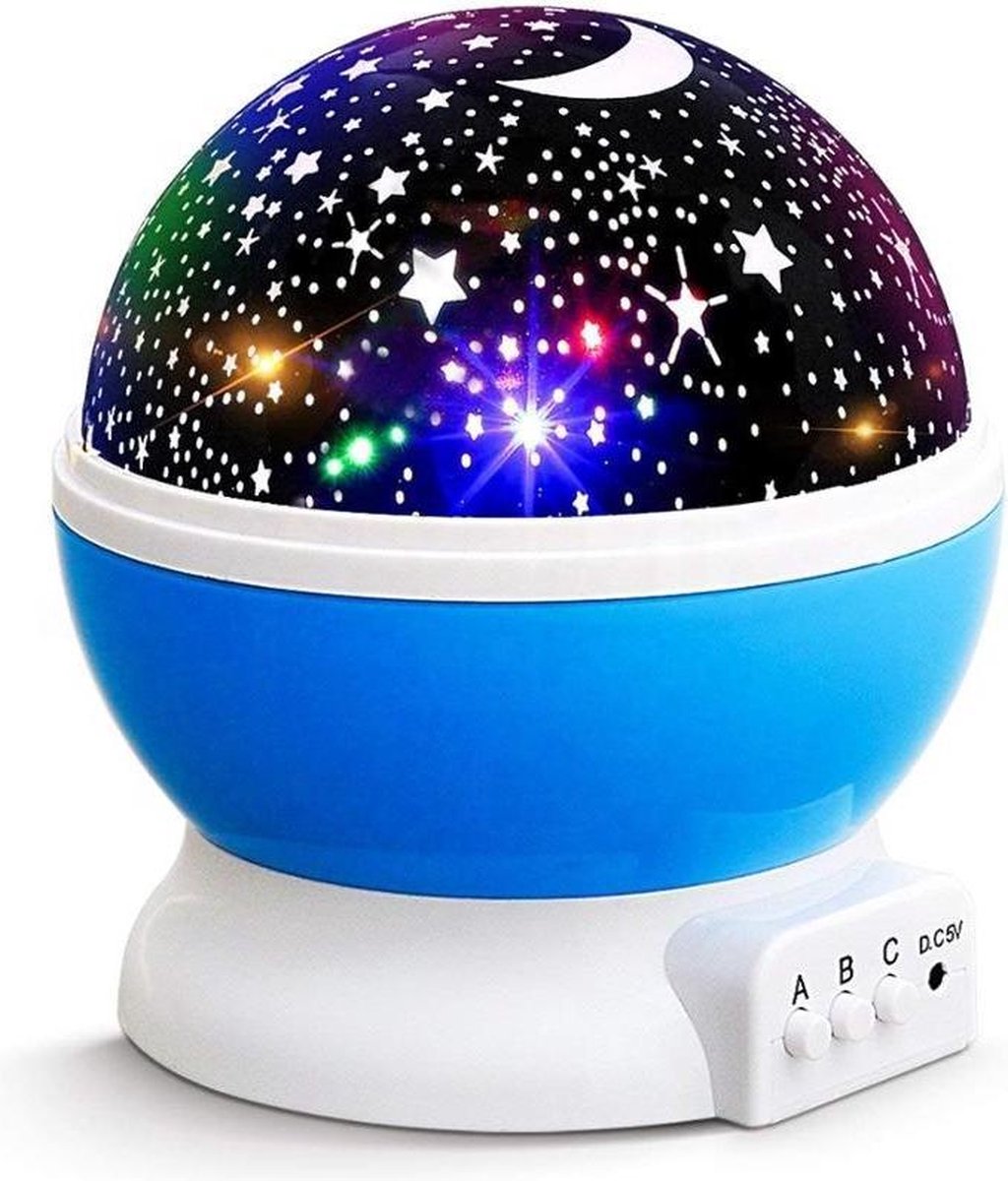 Baby Sterrenprojector - Baby Verlichting - Peuter Slaaplamp- Baby Projector - Nachtlampje -Slaaphulp - Muur/Plafondprojector - Projector - Goedenacht -  - LED - Blauw