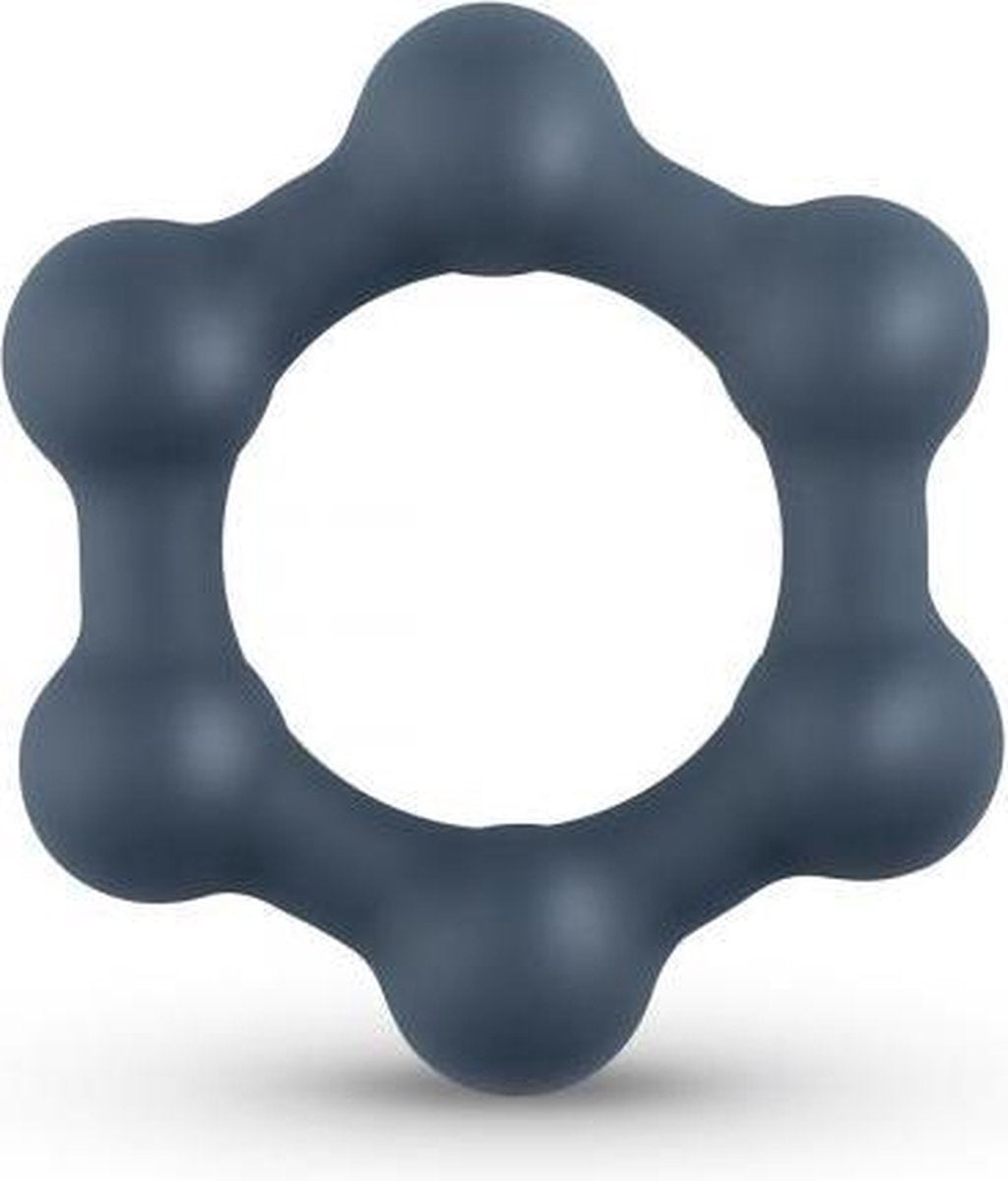 Boners Hexagon Cockring Met Stalen Kogels | Dildo | Vibrator | Penis | Penispomp | Extender | Buttplug | Sexy | Tril ei | Erotische | Man | Vrouw | Penis | Heren | Dames