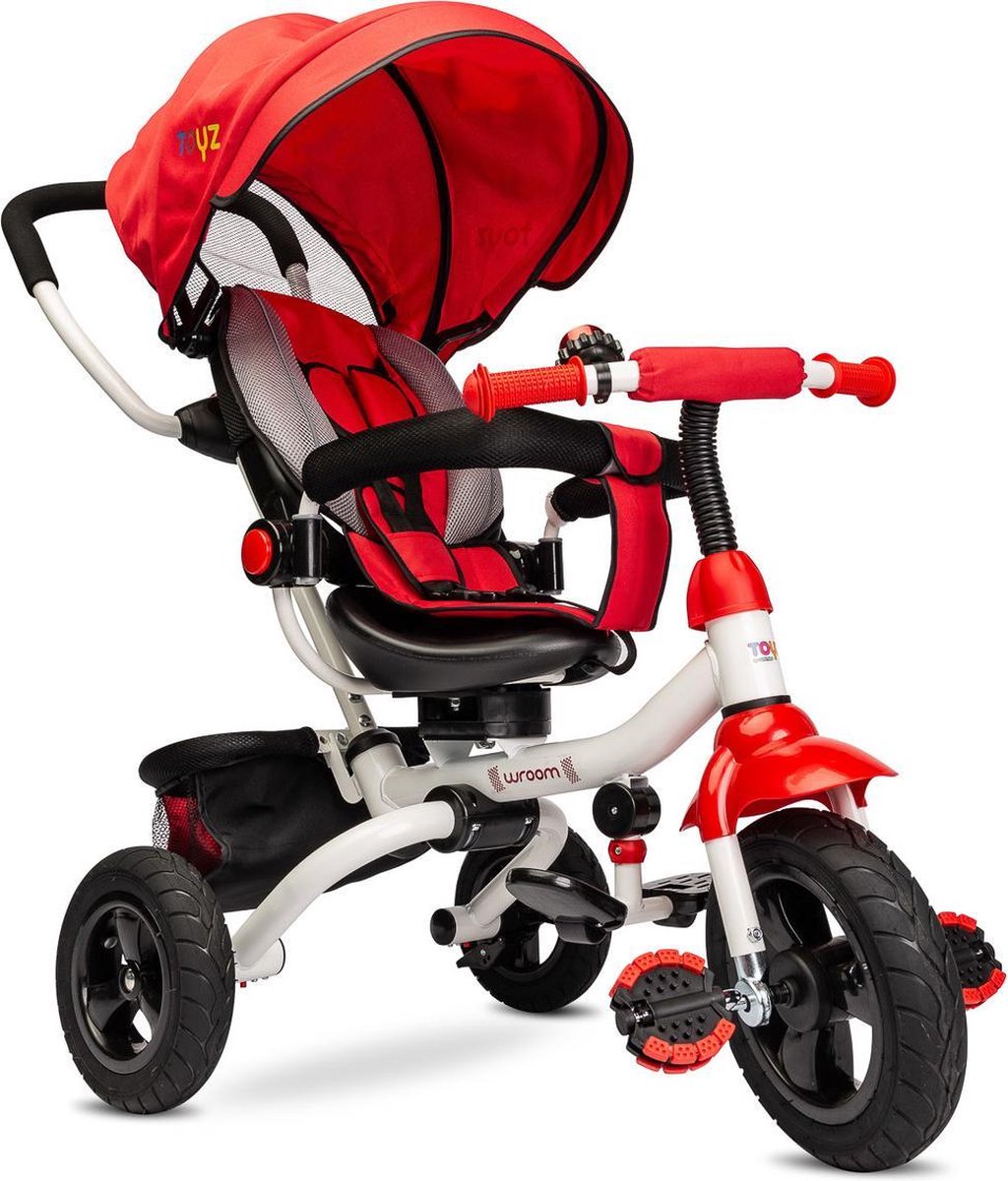 Toyz inklapbare Driewieler - kinderfiets - met draaibare stoel Max . tot 25 kg RED