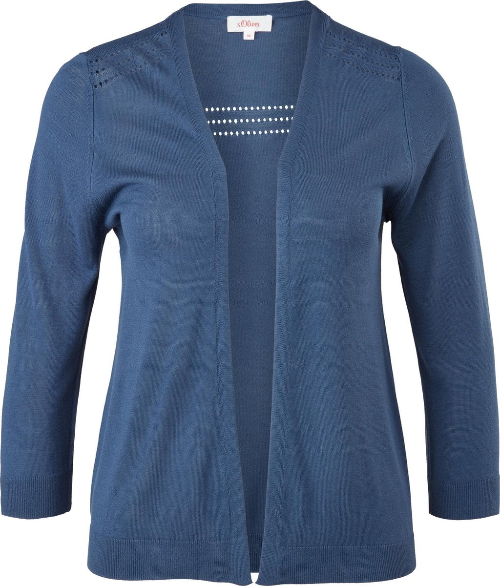 s.Oliver Dames Vest 3/4 Mouw - Maat XXL (44)