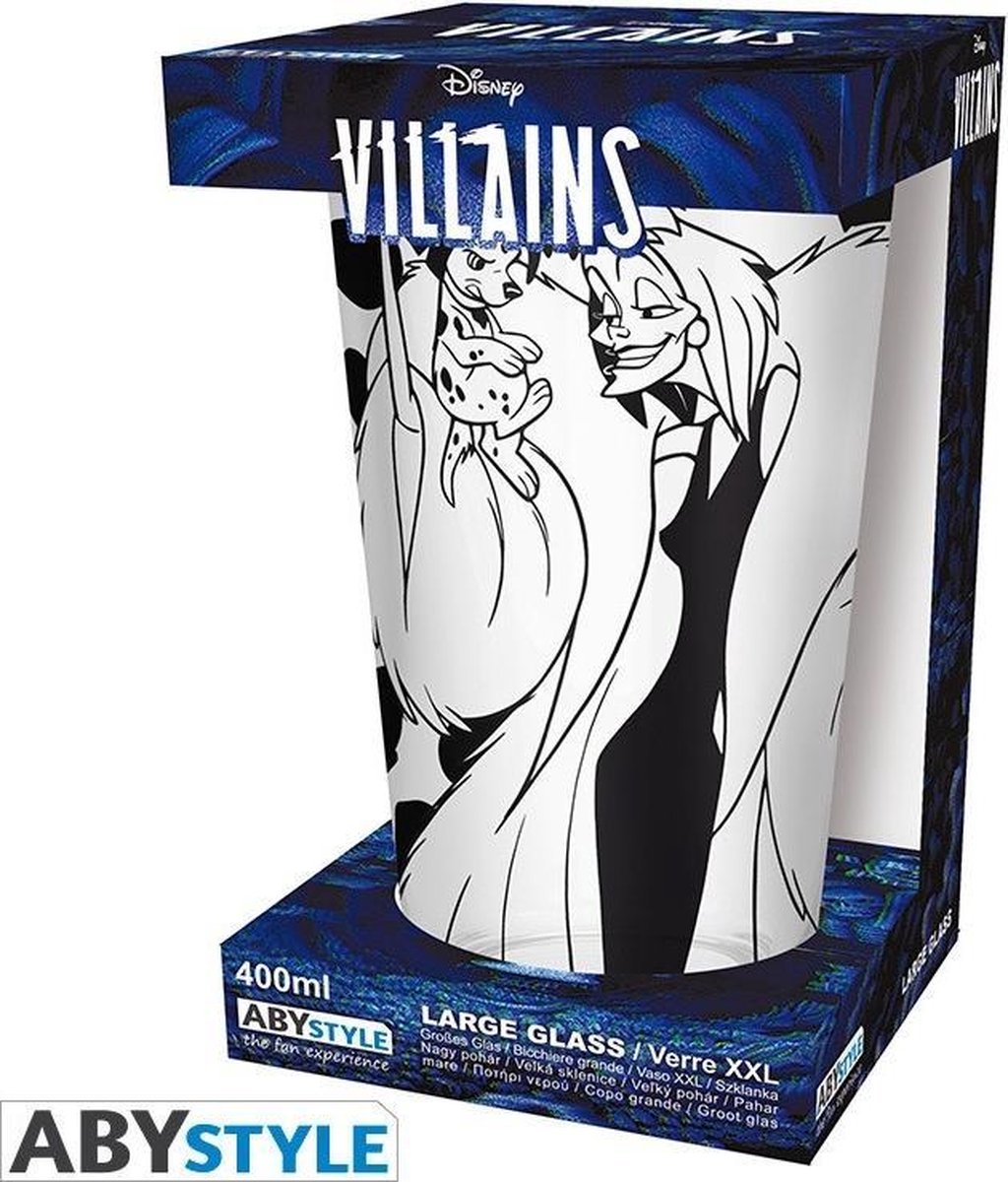 [Merchandise] ABYstyle Disney Large Glass Cruella de Vil