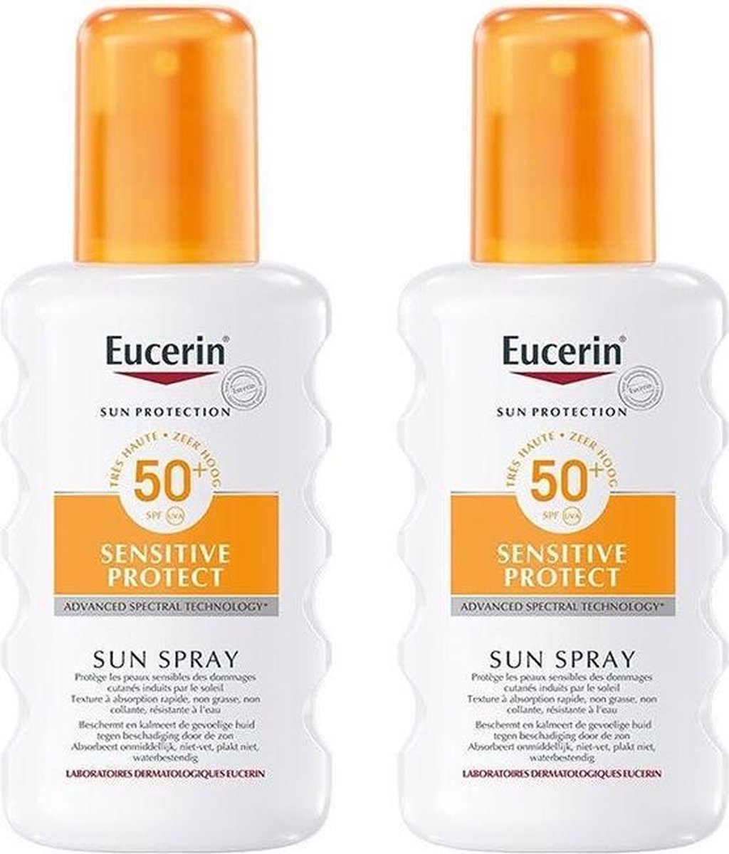 Eucerin Sun Sensitive Protect Spray SPF50+ 2x200ml