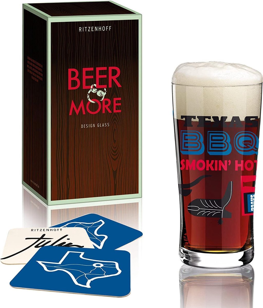RITZENHOFF BEER EN MORE GLAS CHUNG MANN