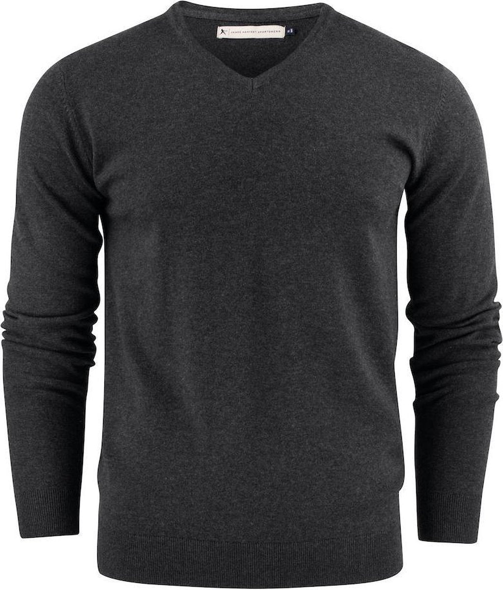Harvest Ashland Trui Heren 2112507 Antraciet Melange - Maat 3XL
