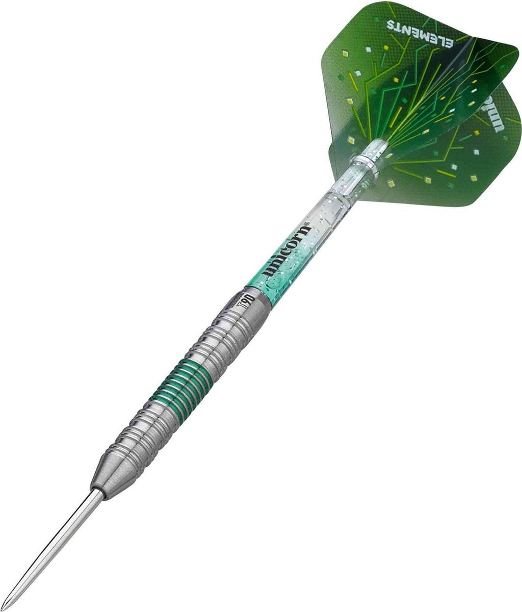 Unicorn Dartpijlen Core Xl T90 Steeltip 22g Tungsten Zilver