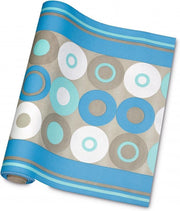 GALA Tafelloper Crazy Dots Azur 40cm x 10m Dessin