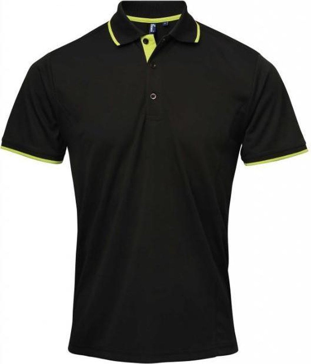 2 x Women's contrast Coolchecker® polo