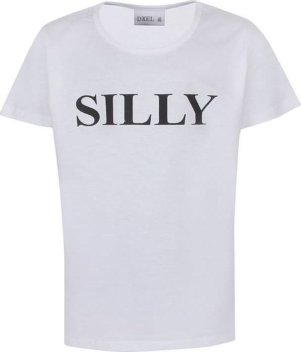 D-Xel meiden t-shirt Kanza White
