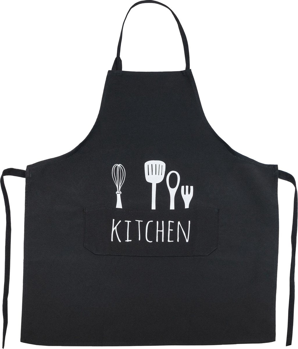 Krumble Keukenschort / Schort / Barbecue schort /  Kookschort / Halterschort - Polyester