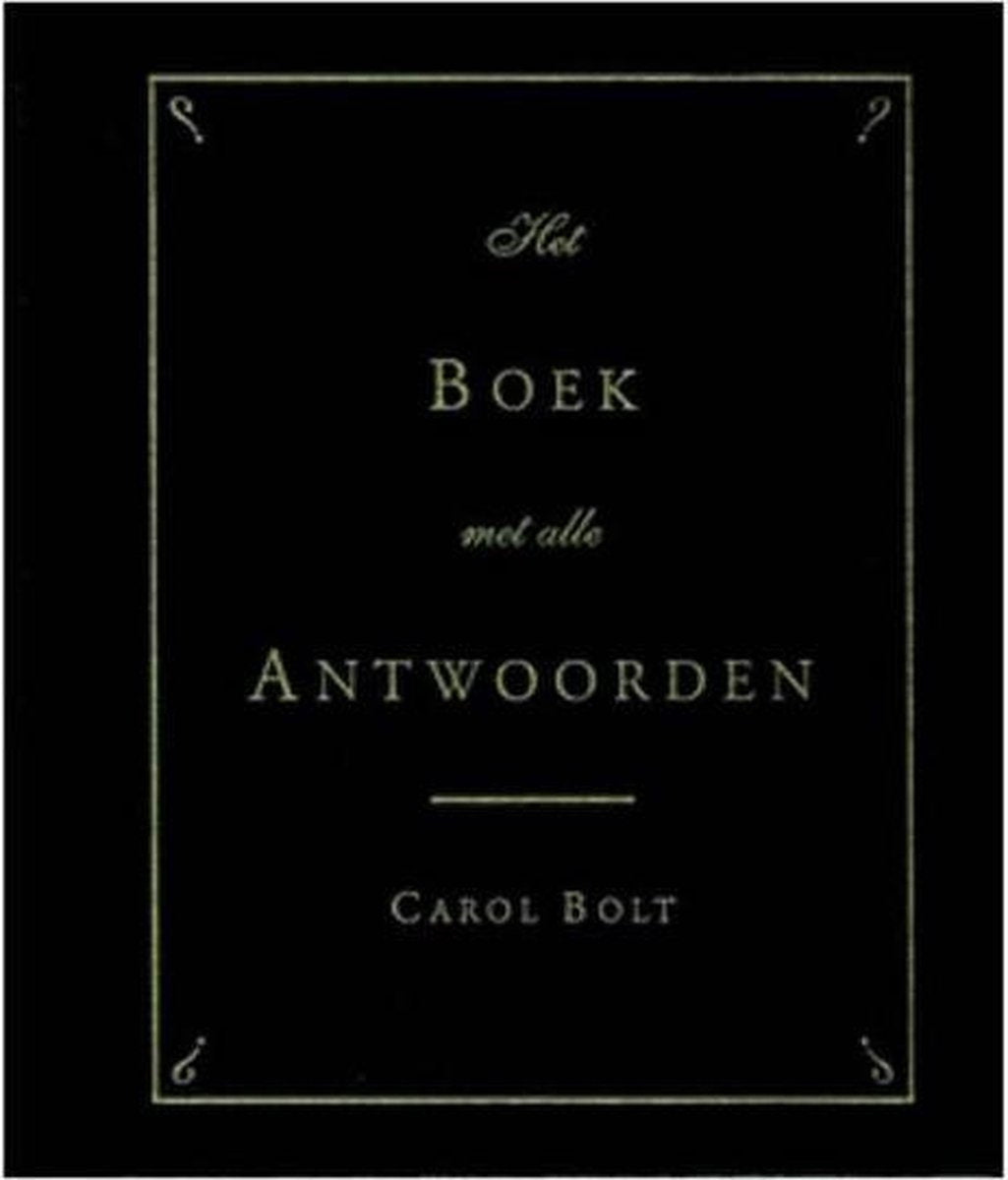 Het boek met alle antwoorden - mini