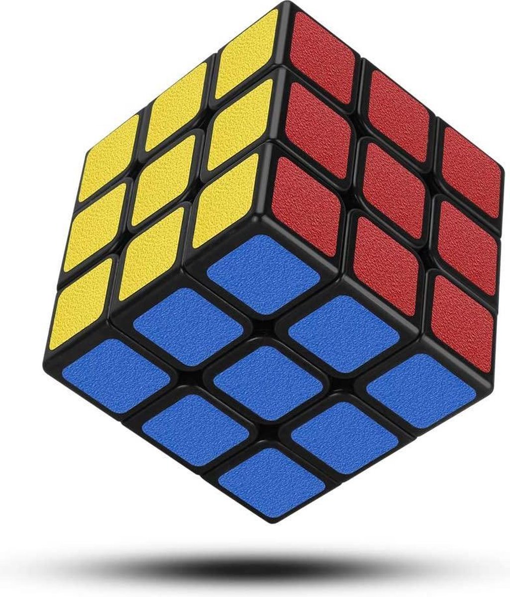 STEN | Speed Cube | Pro 3x3 - Breinbreker - Cube - Zwart - Puzzelspeelgoed - Educatief - Puzzel - Hersenkraker