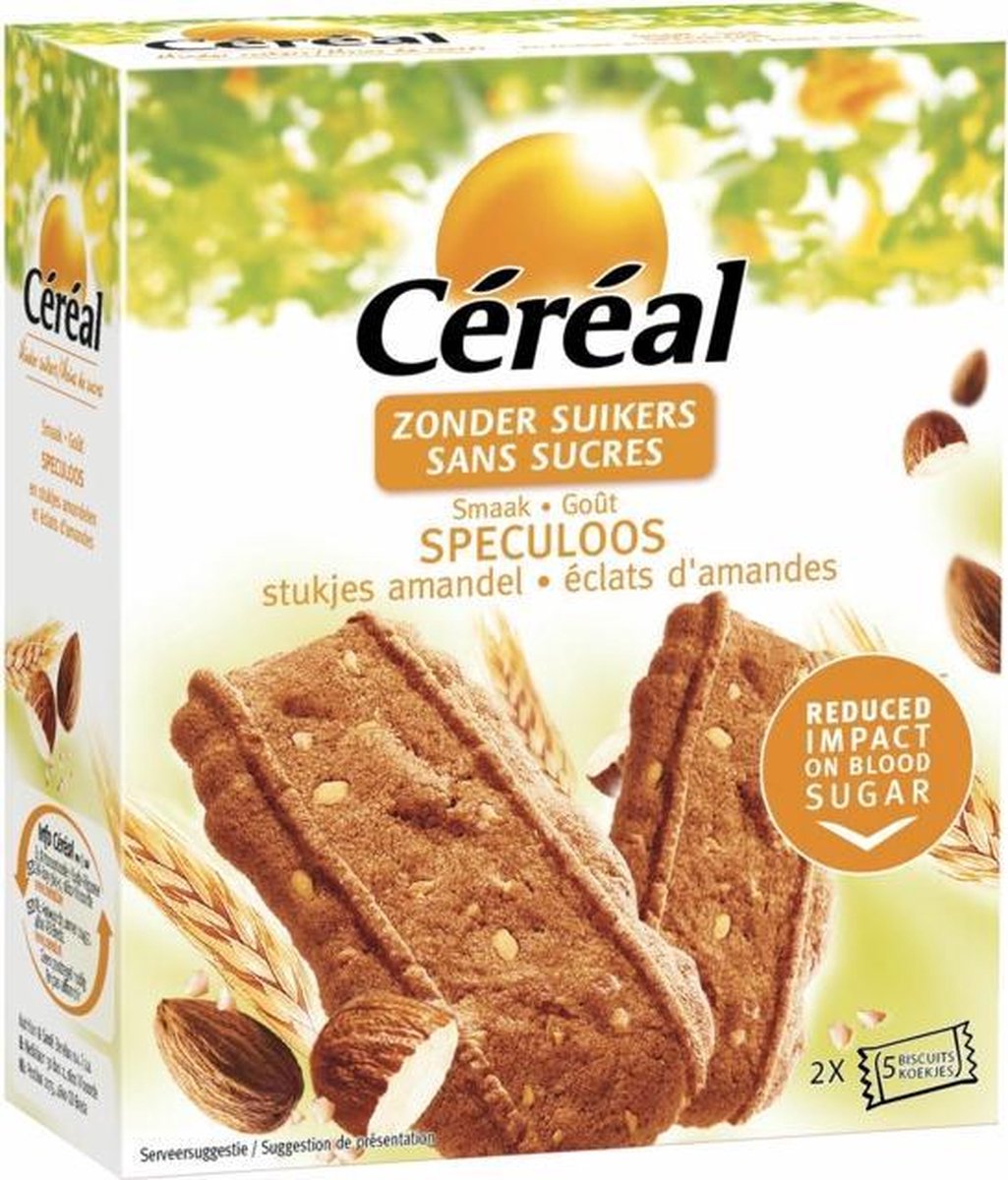 Cereal Speculoos met Stukjes Amandel 110 gr
