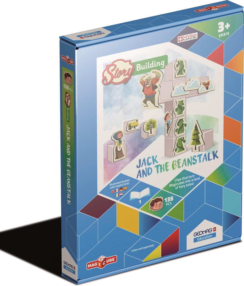 Geomag Education Set MagiCube Story Building - Jack and the Beanstalk