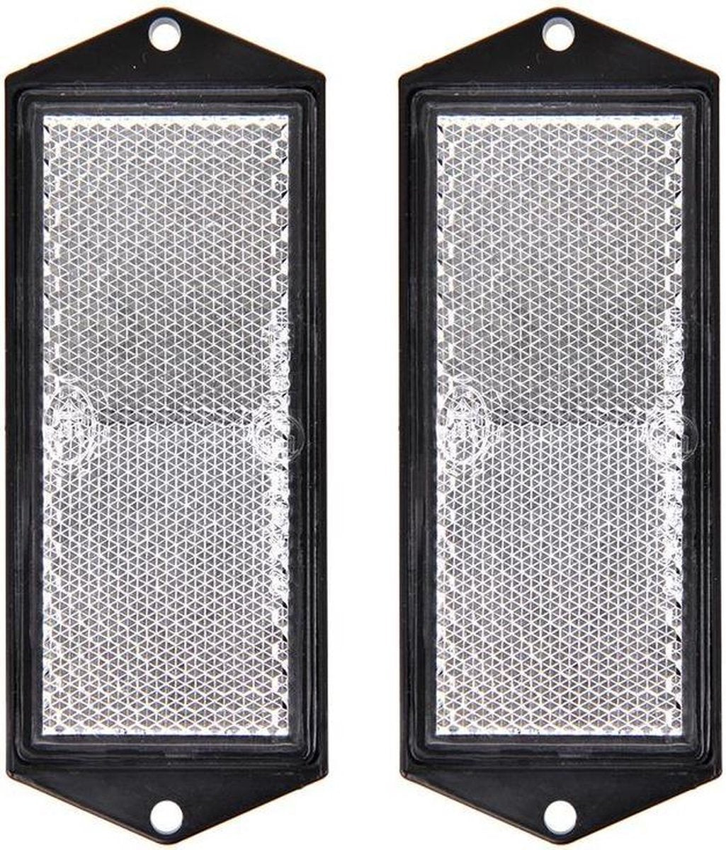 Proplus Reflectoren 104 X 40 Mm Wit 2 Stuks In Blister
