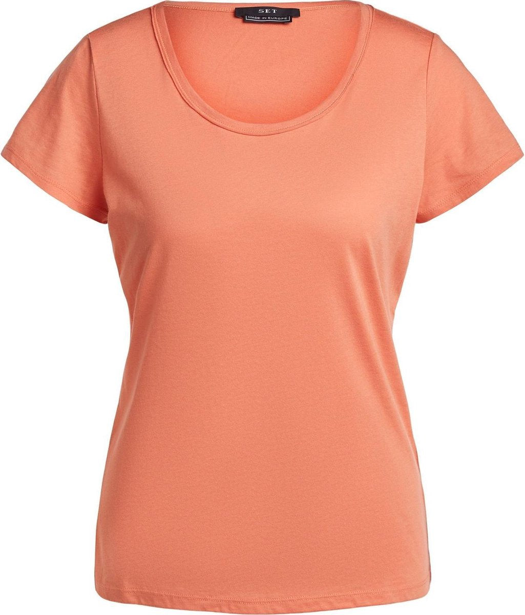 Set Oranje T-Shirt  dames maat 38
