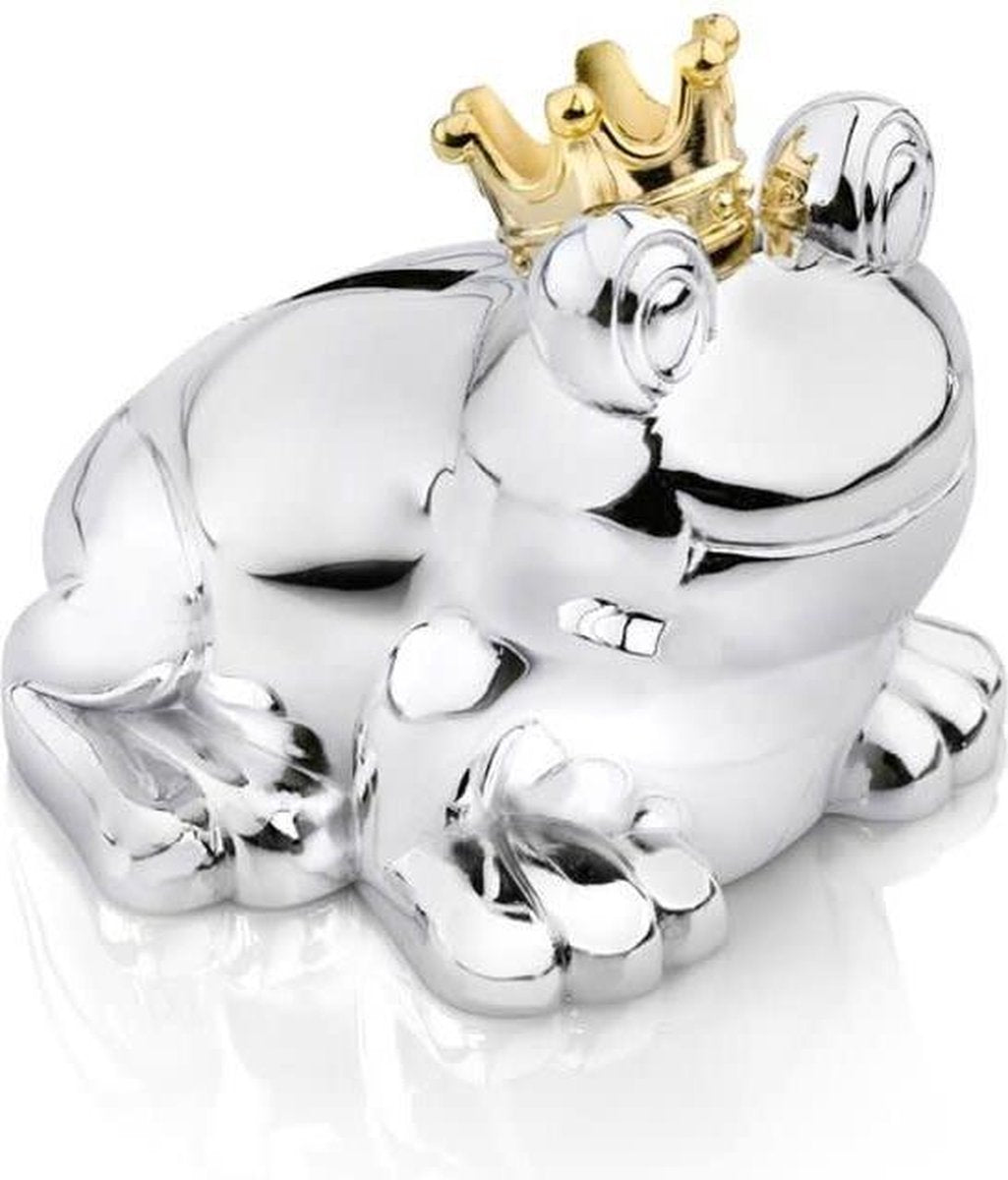 Zilverstad Spaarpot Froschk�nig verzilverd 6144261