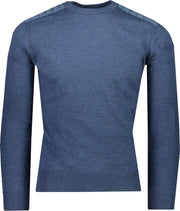 Belstaff Trui Blauw Getailleerd - Maat M - Heren - Lente/Zomer Collectie - Wol