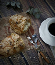 PVC achtergrond voor fotografie - Donker hout - Dubbelzijdig - Food en product fotografie - Waterproof - 58 x 86 cm