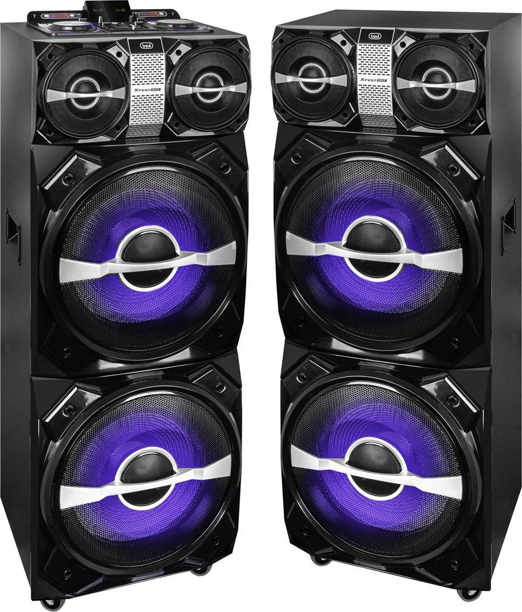 Trevi - XF-4800-RAVE dubbele speaker