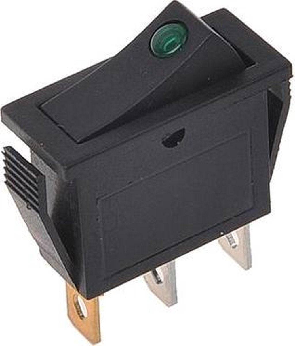 Proplus Wipschakelaar Met Led-lampje 125-230 Volt Groen Blister