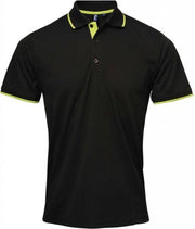 2 x Women's contrast Coolchecker® polo